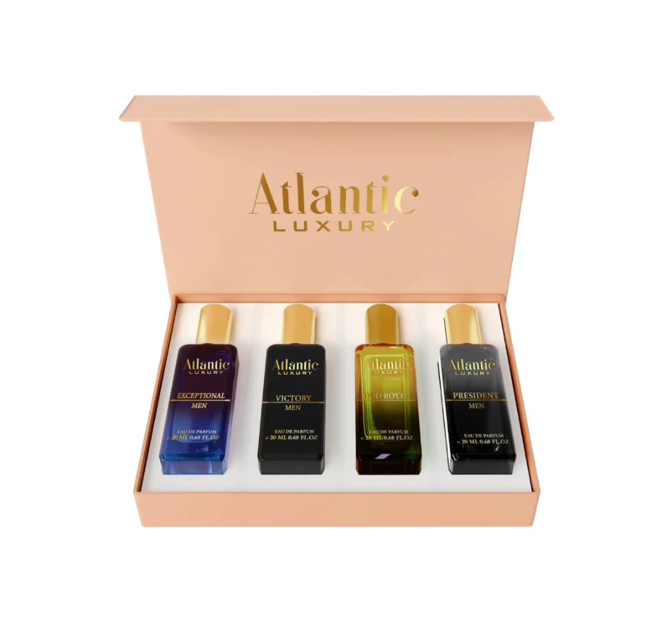 Luxury Perfume Gift Set For Men - 4 x 20ml